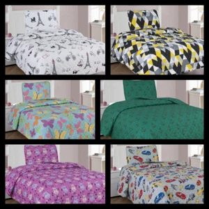 2/3PC BEDDING QUILT SET BEDSPREAD BED DRESSING BEDDING FOR KIDS TEENS NEW DESIGN - Picture 1 of 59