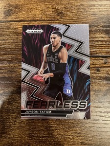Jayson Tatum 2023 Prizm Draft Fearless - Duke
