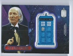 2015 Doctor Who Tardis patch The First Doctor purple 26/99 - Picture 1 of 1