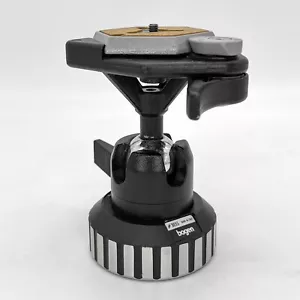 Bogen Manfrotto 3055 Tripod Ball Head w/ Quick-Release QR Plate Made in Italy - Picture 1 of 7