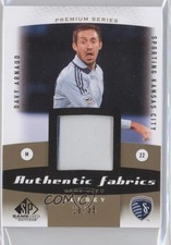 2011 SP Game Used Edition Authentic Fabrics Pemium Series /50 Davy Arnaud #AF-DA