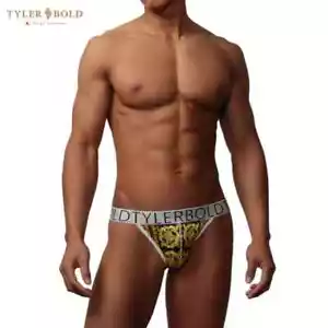 Tyler Bold decadent gay THONG Barretta FLORAL strechy Made in Japan (204984) - Bild 1 von 5
