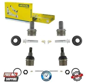 NEW MOOG Front Lower & Upper Ball Joints ford E-350 E-450 Super Duty Econoline - Picture 1 of 1