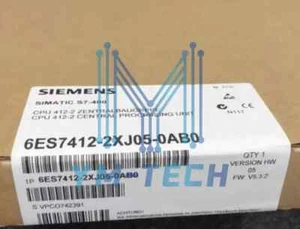 Siemens 6ES7 412-2XJ05-0AB0 CPU 6ES7412-2XJ05-0AB0 New In Box Fast Shipping #Z - Picture 1 of 1