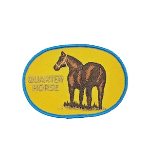 Quarter Horse Equestrian Patch - Picture 1 of 3