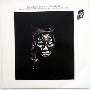 GRACE JONES - RE-MIX RE-MASK 12" VINYL 1986 ISLAND 12ISX273 *VG/G+* - Imagen 1 de 4