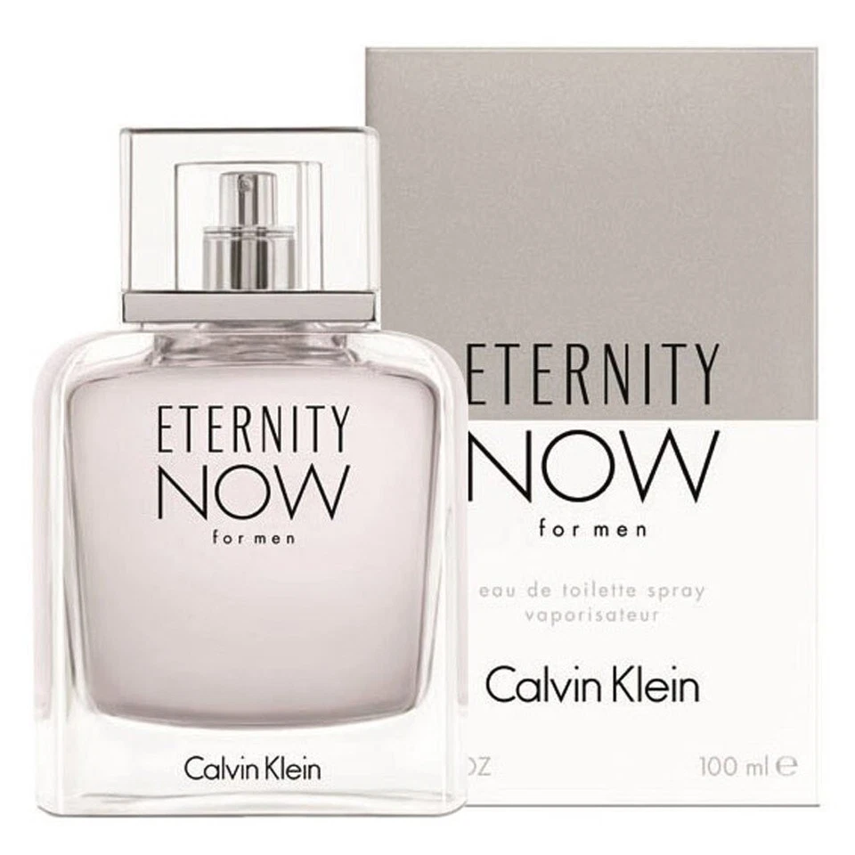 Hombres Eternity Now Calvin Klein 3.3 3.4 OZ 100 ml EDT Nuevo en Caja Foto 1 de 1