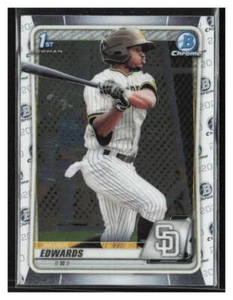 2020 Bowman Chrome Prospects #BCP-10 Xavier Edwards 1st Bowman - Picture 1 of 2