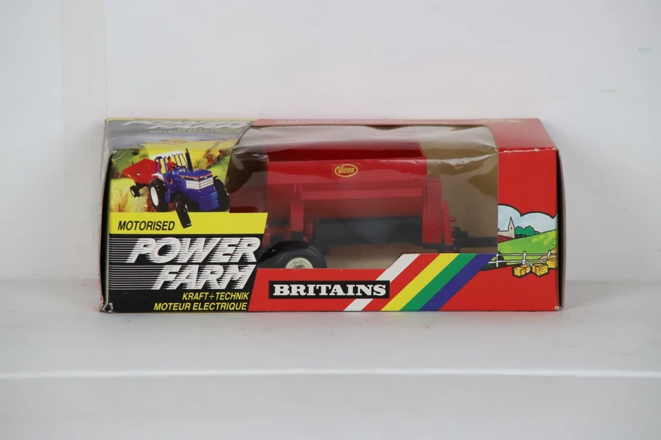 Britains 1/32 POWERFARM Vicon Towed Vari Spreader in Box#9341 w Free ship! - Image 1 of 1