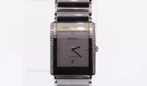 Ladies Rado Integral Jubile´ R20429722 Diamond Grey Dial Watch - Picture 1 of 9