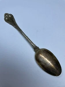Whiting Sterling EMPIRE TEASPOON 5 7/8", Monogrammed - Picture 1 of 8