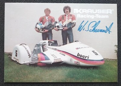 10250 Walter Schwärzl Motorrad Autogrammkarte original signiert - Bild 1 von 2