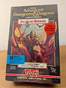 Eye of the Beholder AD&D FACTORY SEALED IBM PC 5.25" PC SSI TSR - Picture 1 of 7