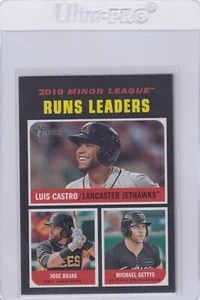 2020 TOPPS HERITAGE RC LUIS CASTRO MILWAUKEE BREWERS MINOR LEAGUES E6319-1 - Picture 1 of 2