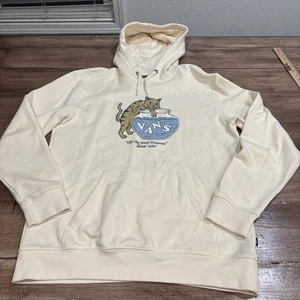 Vans Pullover Sudadera con Capucha - Gato/Pecera - Para Hombre Sudadera Mediana Sudadera con Capucha Patín - Imagen 1 de 9
