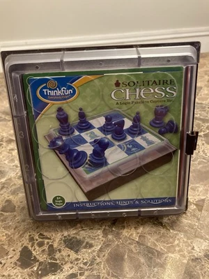 Thinkfun Solitaire Chess: Mind-Capturing Logic Game Single Player COMPLETE - Image 1 of 2