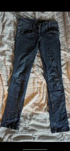 River Island Skinny Jeans, Size 10, Low Rise, Stretch, Vintage - Picture 1 of 3