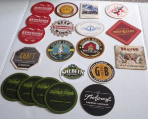 20 Bierdeckel - CT, RI, MA, ME, PA, NY - Regional Craft Brewery Barwar - Bild 1 von 20