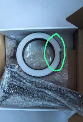 10X LED Magnifier Glass Desk Lamp With Light Stand Clamp Beauty Magnifying Lamp - Image 1 of 4