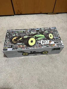 The JQ Racing Black Edition 1/8 Buggy Limited White Plastic Edition Nitro RC - Picture 1 of 3