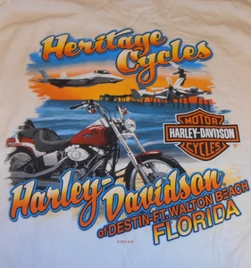HARLEY-DAVIDSON MOTORCYCLES "EMERALD COAST" FLORIDA S/S T-SHIRT HERREN GR. XL - Bild 1 von 7