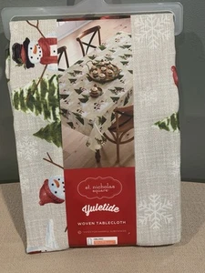 St Nichole’s Square “Yuletide” Woven Tablecloth Oblong 60x 120 New In Wrapper - Picture 1 of 3