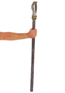 Deluxe Egyptian Cobra Staff Prop - Picture 1 of 1