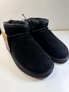 Fireside by Dearfoams Riverland Micro-Bootie aus echtem Lammfell für Damen - Bild 1 von 11