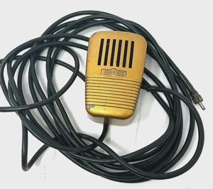 RARE VTG 1950s ASTATIC CX-1 HiZ CRYSTAL HARP MICROPHONE gold vintage mcm - Picture 1 of 15