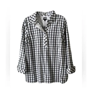 Túnica perfecta Talbots en escoceses talla 20 W - Imagen 1 de 10