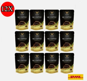 WE COFFEE 23-in-1 Herbal Cappuccino (12 Packs) Instant Drink, No Trans Fat - Picture 1 of 10