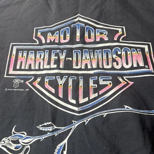Harley Davidson Holoubek 3D 1989 de colección 1/4 rosa rosa manga larga talla única - Imagen 1 de 15