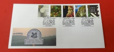 1995 Royal Mail First Day Cover The National Trust - Image 1 of 4