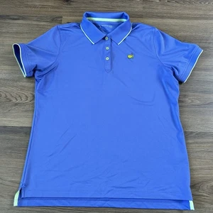 Magnolia Lane Masters Golf Poloshirt Damen Large Performance Blau Kurzarm - Bild 1 von 8