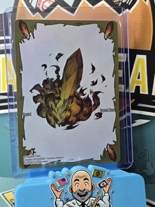 Final Fantasy TCG Legacy Collection Fire Crystal Token C-001 Legacy *FOIL* Hunt - Picture 1 of 2