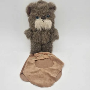 9" Star Wars Malani Ewok Plush Toy By Kenner 1984 Rare With Hood - Picture 1 of 9