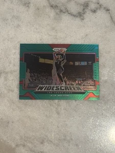 2022 Panini WNBA Prizm Widescreen Green A’ja Wilson No. 12 - Picture 1 of 2
