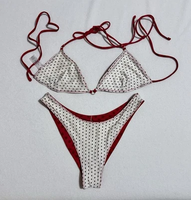 Conjunto de Bikini Reversible Amore y Luna Llena Realisation Par X Frankies Foto 1 de 4
