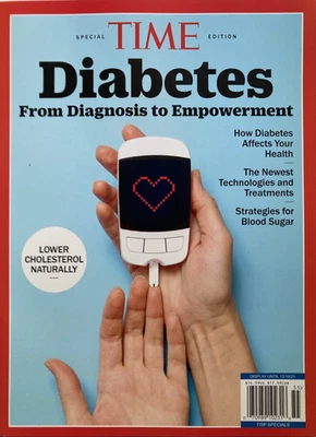 DIABETES - FROM DIAGNOSIS TO EMPOWERMENT 2025 TIME Magazine Special / NEW - Image 1 of 4