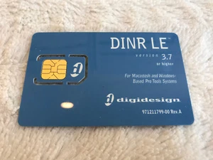 Avid DigiDesign DINR LE Plug In iLok Activation Card No Transfer Fee - Picture 1 of 3