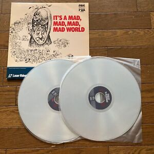 It's a Mad, Mad, Mad, Mad World Spencer Tracy Milton Berle Stanley USA Laserdisc