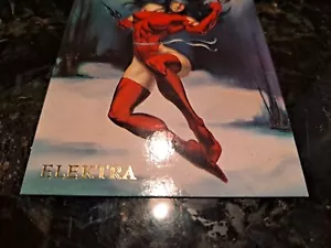 1996 Marvel Masterpieces Base Card 14 ELEKTRA Mint - Picture 1 of 8