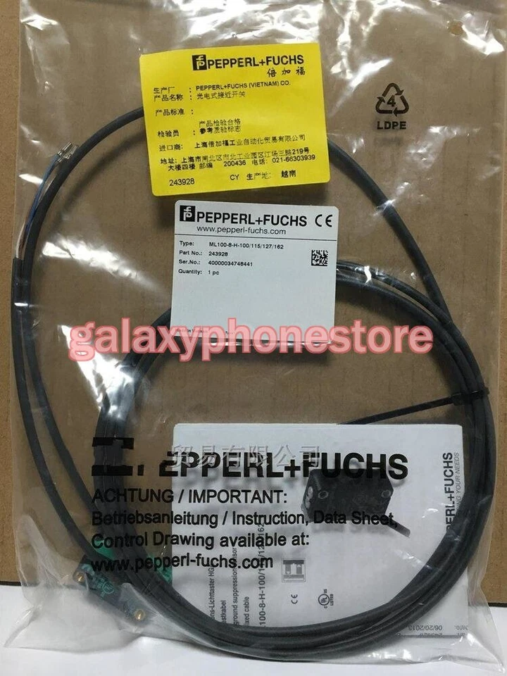 1PC NEW For Pepperl + Fuchs ML100-8-H-100/115/127/162 - Image 1 of 1
