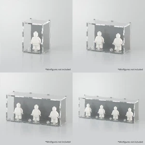 Gray LEGO Minifigure Display Case - Picture 1 of 15