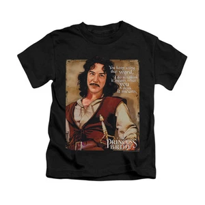 PRINCESS BRIDE WORD Licensed Toddler & Boy Graphic Tee Shirt 2T 3T 4T 4 5-6 7 - Picture 1 of 1