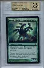 MTG Khalni Hydra BGS 9.5 Gem Mint Rise o/t Eldrazi Foil Magic card Amricons