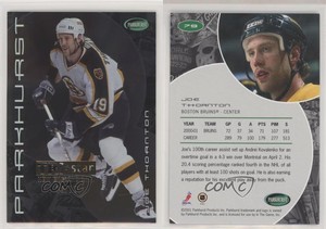 2001-02 ITG Parkhurst Silver Tri-Star New England /10 Joe Thornton #79