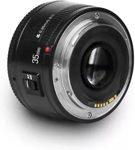 YN35mm F2 Lens 1:2 AF/MF Wide-Angle Fixed/Prime Auto Focus Lens for Canon EF - Picture 1 of 8