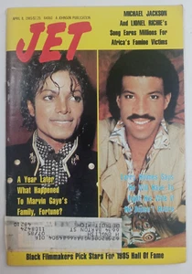Michael Jackson Lionel Richie Racial Black Americana JET Magazine April 8, 1985 - Picture 1 of 2