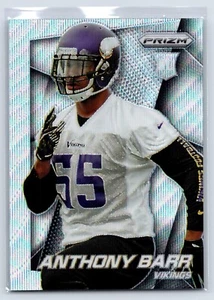 2014 Panini Prizm #262 Anthony Barr Light Blue Wave Prizm #/99 Vikings - Picture 1 of 2